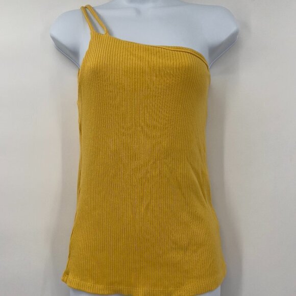 Sundry One Shoulder Spaghetti Strap Top NWT - Picture 1 of 9